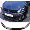 Vw Golf 6 Gti Ön Lip Plastik Parlak Siyah karlık-ön-ek-bodykit 2009 2010 2011 2012