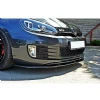 Vw Golf 6 Gti Ön Lip Plastik Parlak Siyah karlık-ön-ek-bodykit 2009 2010 2011 2012