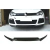 Vw Golf 6 R Ön Lip Plastik Parlak Siyah karlık-ön-ek-bodykit 3 Prç 2008 2009 2010 2011 2012