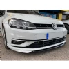 Vw Golf 7 Abt Ön Ek Plastik Siyah karlık-ön-ek-bodykit 2012 2013 2014 2015 2016 2017