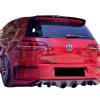 Vw Golf 7 R400 Difüzör Difizör Plastik Parlak Siyah 2012 2013 2014 2015 2016 Arka-bodykit-ek-karlık