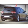 Vw Golf 7 Style Difüzör Difizör Plastik Parlak Siyah 2012 2013 2014 2015 2016 2017 Arka-difizör-bodykit-ek
