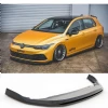 Volkswagen Golf 8 Ön Lip 2 Parça Siyah Plastik Ön Ek Karlık