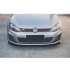 Vw Golf 7 Gtı Tampon Ön Lip Plastik Parlak Siyah karlık-ön-ek-bodykit 2012 2013 2014 2015 2016 2017