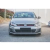 Vw Golf 7 Gtı Tampon Ön Lip Plastik Parlak Siyah karlık-ön-ek-bodykit 2012 2013 2014 2015 2016 2017