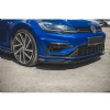 Vw Golf 7.5 R Tampon Ön Lip Plastik Parlak Siyah karlık-ön-ek-bodykit 2017 2018 2019 2020 2021