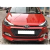 Hyundai İ20 Custom Ön Ek Karlık Mat Siyah Plastik 2014 2015 2016 2017 2018