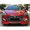 Hyundai i30 Custom Ön Ek Plastik Siyah karlık-ön-ek-bodykit 2012 2013 2014 2015 2016 2017