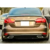 Vw Jetta Mk6 Egzozlu Difüzör Difizör Plastik Parlak Siyah 2010 2011 2012 2013 2014 Arka-difizör-bodykit-ek