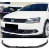 Vw Jetta Mk6 Ön Lip Plastik Parlak Siyah karlık-ön-ek-bodykit 2010 - 2018