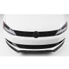 Vw Jetta Mk6 Ön Lip Plastik Parlak Siyah karlık-ön-ek-bodykit 2010 - 2018