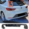 Seat Leon Mk3 Fr Çakarlı Difüzör Difizör Plastik Parlak Siyah Sağ Sol Çift 2012-2016 Arka-difizör-bodykit-ek