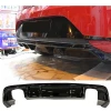 Seat Leon Mk3 FR Difüzör Difizör Plastik Parlak Siyah Sağ Sol Çift 2012-2016 Arka-bodykit-ek-karlık