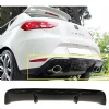 Seat Leon Mk3 Style Difüzör Difizör Plastik Parlak Siyah Çıkışsız 2012-2016 Arka-bodykit-ek-karlık