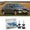 Dacia Logan Uzun + Kısa Led Xenon Kısa Far Ampulü H4 Access Yeni Seri Beyaz