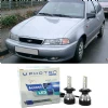 Daewo Nexia Led Xenon Uzun + Kısa Far Ampulü H4 Access Yeni Seri Beyaz