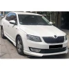 Skoda Octavia Rieger Ön Ek Plastik Siyah karlık-ön-ek-bodykit 2012 2013 2014 2015 2016 2017