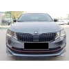Skoda Octavia 3 Abt Ön Ek Plastik Siyah karlık-ön-ek-bodykit 2018 2019 2020 Makyajlı Kasa
