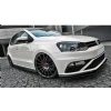 Vw Polo Mk5 Gtı Tampon Ön Lip Plastik Parlak Siyah karlık-ön-ek-bodykit 2014 2015 2016 2017