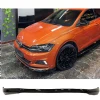 Vw Polo Mk6 Custom Ön Ek Plastik Siyah karlık-ön-ek-bodykit 2018 2019 2020 2021 Makyajsız Kasa