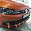 Vw Polo Mk6 Custom Ön Ek Plastik Siyah karlık-ön-ek-bodykit 2018 2019 2020 2021 Makyajsız Kasa