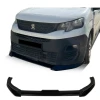 Peugeot Rifter Ön Lip Plastik Parlak Siyah karlık-ön-ek-bodykit 2018 2019 2020 2021 2022 2023 2024