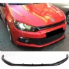 Vw Scirocco Ön Lip Plastik Parlak Siyah karlık-ön-ek-bodykit 2008 - 2017