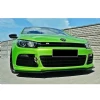 Vw Scirocco R Tampon Ön Lip Plastik Parlak Siyah karlık-ön-ek-bodykit