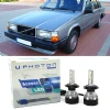 Volvo 740 Led Xenon Uzun+Kısa Far Ampulü H4 Access Yeni Seri Beyaz