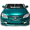 Honda Civic Vtec 2 Mugen Ön Ek Plastik Siyah karlık-ön-ek-bodykit 2004 2005 2006 Makyajlı Kasa