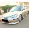 Honda Civic Vtec2 Typer Ön Ek Karlık Mat Siyah Plastik 2004 2003 2006 Makyajlı Kasa