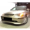 Honda Civic Vtec 2 Typer Ön Ek Karlık Mat Siyah Plastik 2001 2002 2003 Makyajsız Kasa