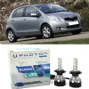 Toyora Yaris Led Xenon Uzun+Kısa Far Ampulü H4 Access Yeni Seri Beyaz 2005-2013