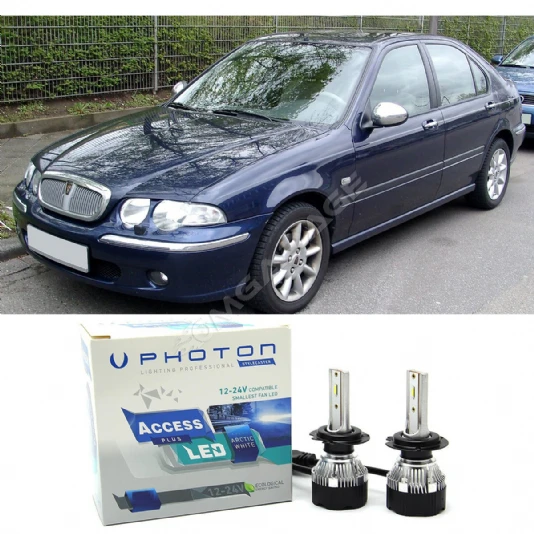 Rover 45 Led Xenon Kısa Far Ampulü H7 Access Yeni Seri Beyaz