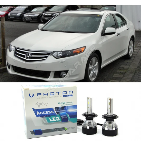 Honda Accord Led Xenon Uzun Far Ampulü H1 Access Yeni Seri Beyaz 2003-2009