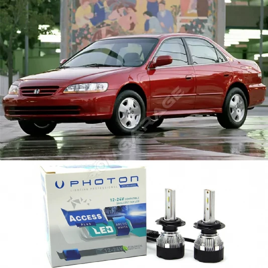 Honda Accord Led Xenon Uzun Far Ampulü HB3 Access Yeni Seri Beyaz 1999-2003
