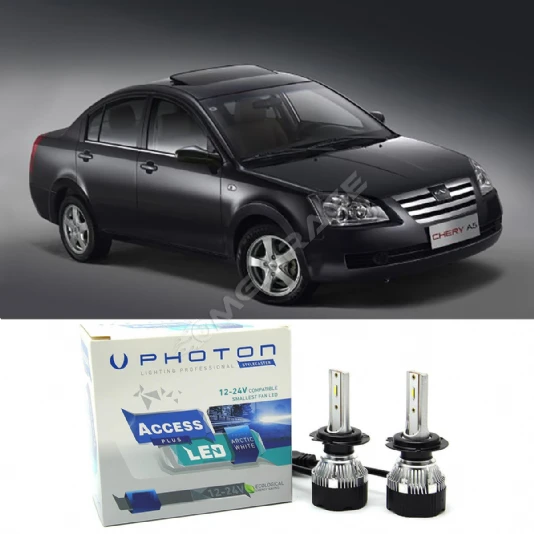 Chery Alia Led Xenon Uzun Far Ampulü H1 Access Yeni Seri Beyaz