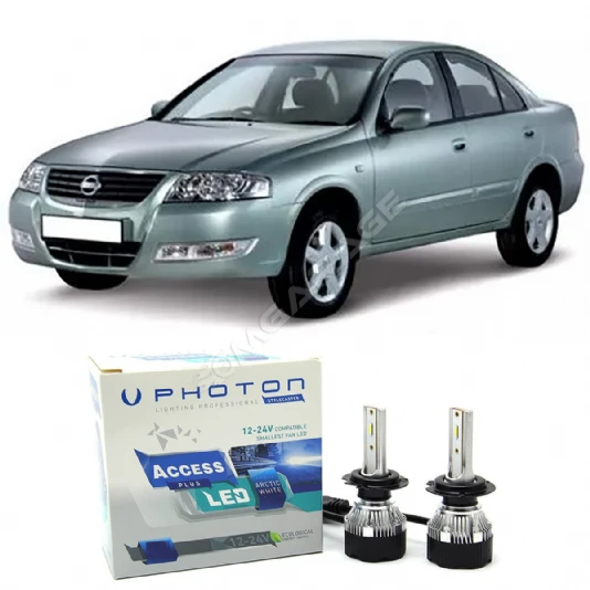 Nissan Almera Led Xenon Kısa Far Ampulü H7 Access Yeni Seri Beyaz 2005+