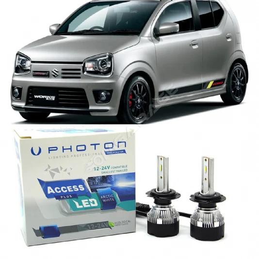 Suzuki Alto Led Xenon Uzun+Kısa Far Ampulü H4 Access Yeni Seri Beyaz