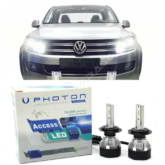 Vw Amarok Led Xenon Kısa Far Ampulü H7 Access Yeni Seri Beyaz