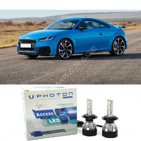 Audi TT 8S Kısa Far Ampulü H7 Access Yeni Seri Beyaz 2014-2023