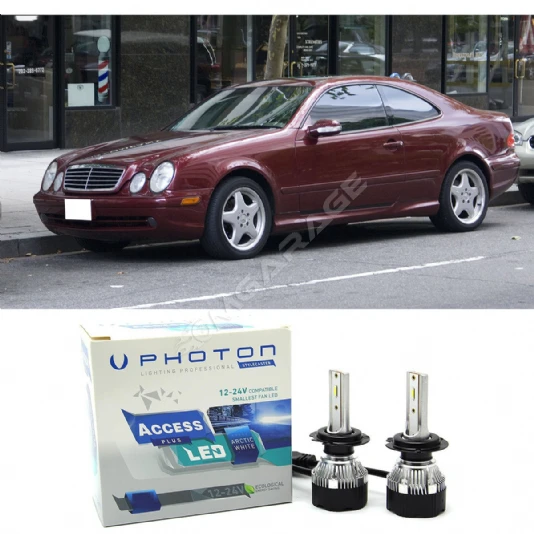 Mercedes CLK C208 Led Xenon Uzun Far Ampulü H7 Access Yeni Seri Beyaz