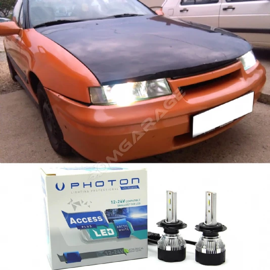 Opel Calibra Led Xenon Kısa Far Ampulü H1 Access Yeni Seri Beyaz