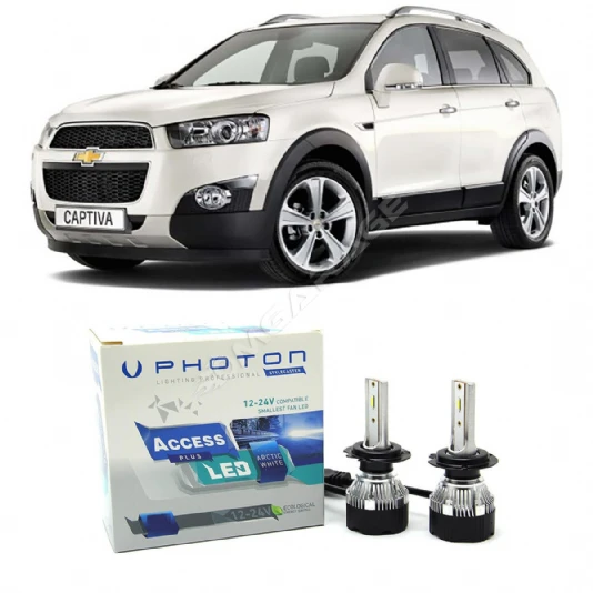 Chevrolet Captiva Led Xenon Uzun Far Ampulü H1 Access Yeni Seri Beyaz 2006-2015
