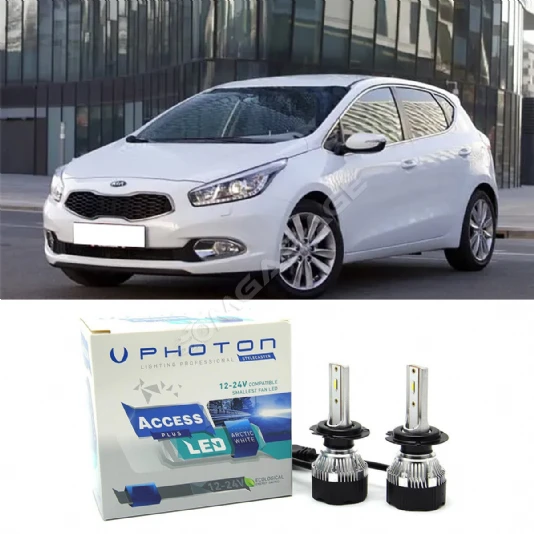 Kia Ceed Led Xenon Kısa Far Ampulü H7 Access Yeni Seri Beyaz 2011-2017