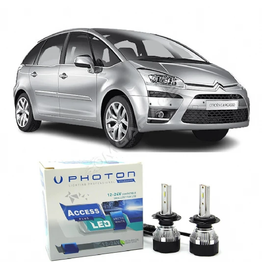 Citroen C4 Picasso Kısa Far Ampulü H7 Access Yeni Seri Beyaz 2006-2013