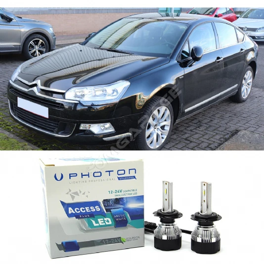 Citroen C5 Uzun Far Ampulü H1 Access Yeni Seri Beyaz 2008-2017