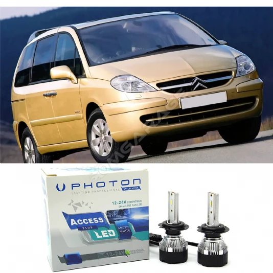 Citroen C8 Kısa Far Ampulü H7 Access Yeni Seri Beyaz 2002-2014