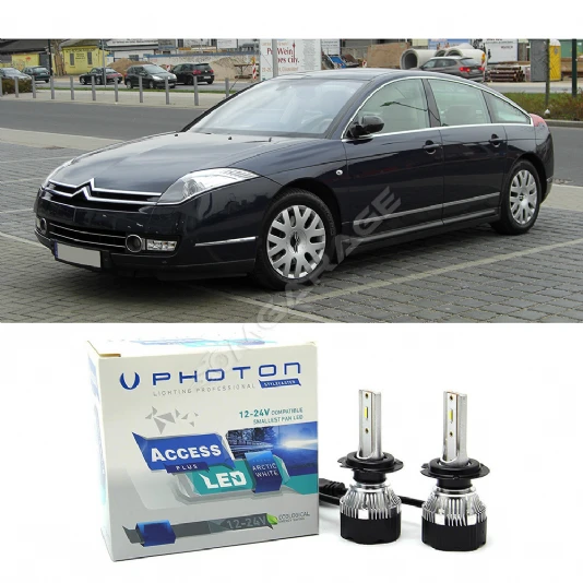 Citroen C6 Kısa Far Ampulü H7 Access Yeni Seri Beyaz 2005-2012