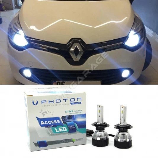 Renault Clio 4 Led Xenon Uzun Far Ampulü H1 Access Yeni Seri Beyaz